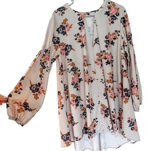 Boutique Bubble Sleeve Dress